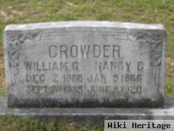 William G Crowder