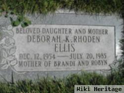 Deborah Kay Rhoden Ellis