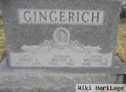 Wayne E Gingerich