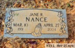 Jane R. Richardson Nance