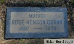 Rosabelle "rose" Henson Corry