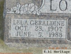 Lela Geraldine White Lowery