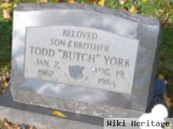 Todd "butch" York