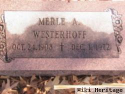 Merle Albert Westerhoff