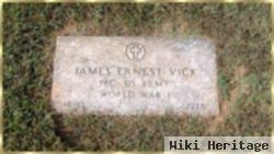 James Ernest Vick