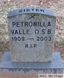 Sr Petionilla Valle