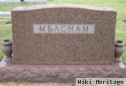 Edgar D Meacham