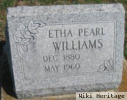 Etha Pearl Norton Williams