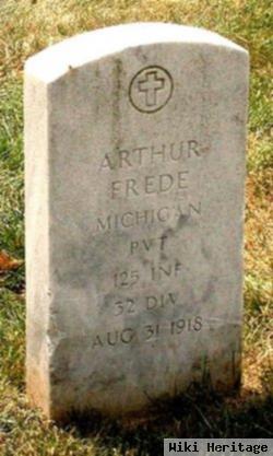 Pvt Arthur Frede