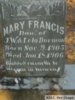 Mary Francis Dorman