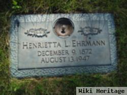 Henrietta L Ehrmann