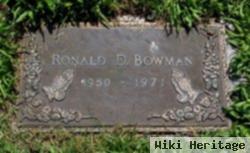 Ronald D. Bowman