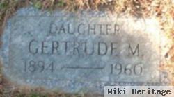 Gertrude M Flanigan