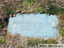 Mary Alice Allen