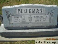 Margaret M. Brinker Bleckman