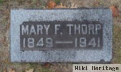 Mary F Thorp