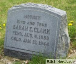 Sarah E Clark