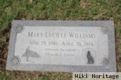 Mary Lucille "mary Lu" Williams