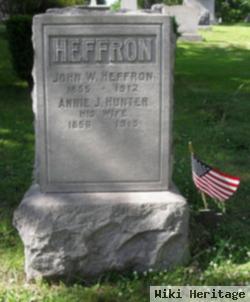 Annie J Hunter Heffron