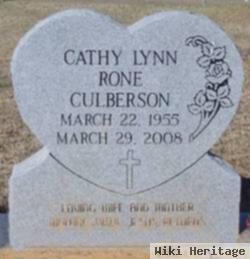 Cathy Lynn Rone Culberson