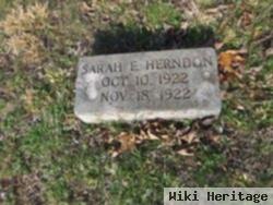 Sarah E Herndon