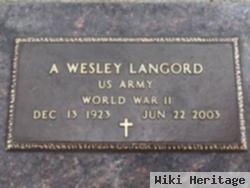 Arnold Wesley "wes" Langord