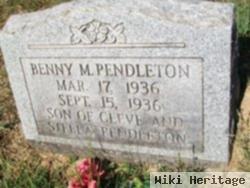 Benny Myral Pendleton