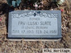 Fay Lusk Slate