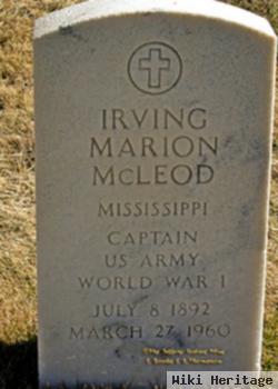 Irving Marion Mcleod