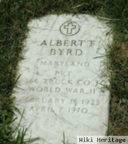 Albert F Byrd