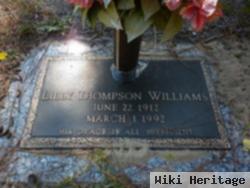 Lilly Ruth Thompson Williams