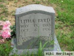 Talitha "litha" Cook Byrd