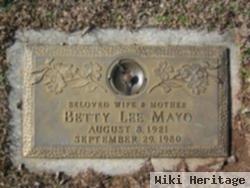 Betty Lee Mayo