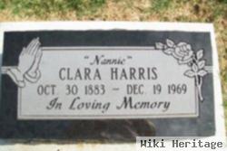 Clara "nannie" Harris