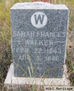 Sarah Frances Walker