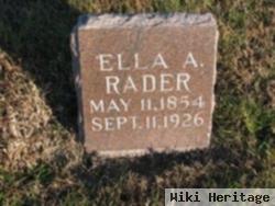 Ella A. Rader