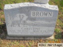 Christine Brown