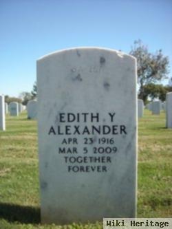 Edith Young Alexander