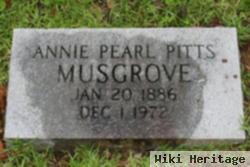 Annie Pearl Pitts Musgrove