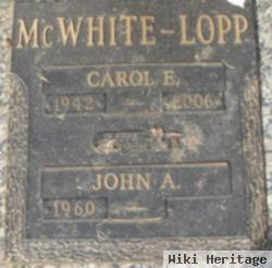 Carol E Loop Mcwhite