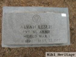 Alvah Leslie