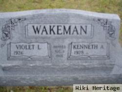 Violet L Wakeman