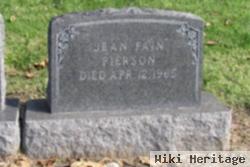 Margaret Jean Fain Pierson