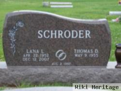 Thomas D Schroder