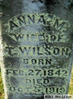 Anna Maria Mcneil Wilson