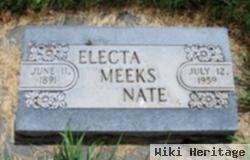 Electa Isabelle Meeks Nate