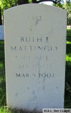 Ruth E Graddy Mattingly