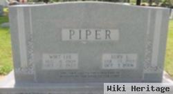 Wirt Lee Piper