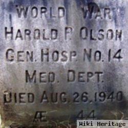 Harold P. Olson