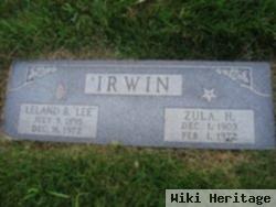 Zula H Irwin